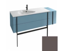 [297335] Тумба под раковину Jacob Delafon Nouvelle Vague 145 EB3038-G80, темно-серый глянцевый +243230 ₽