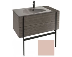 [297686] Тумба под раковину Jacob Delafon Nouvelle Vague 100 EB3031-S04, с выступом, цвет - бежевый сатин +197240 ₽