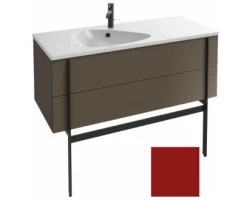 [298463] Тумба под раковину Jacob Delafon Nouvelle Vague 120 EB3035-G99, 2 ящика, цвет - темно-красный глянцевый +188600 ₽
