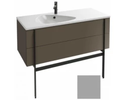 [298465] Тумба под раковину Jacob Delafon Nouvelle Vague 120 EB3035-G1G, 2 ящика, цвет - пепельный глянцевый +188600 ₽