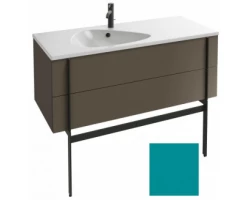 [298550] Тумба под раковину Jacob Delafon Nouvelle Vague 120 EB3035-S30, 2 ящика, цвет - бирюзовый сатин +188600 ₽