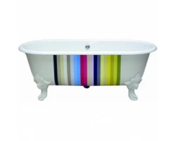 [299057] Ванна чугунная Jacob Delafon CLEO E2909-00 окрашенная в радужные цвета, 170 х 80 см +366766 ₽