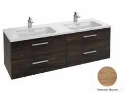 [299779] Тумба под раковину Jacob Delafon Vox 140 EB2070-R2-E16, 140 х 46 см, прямоугольная ручка, цвет - ореховое дерево +144150 ₽