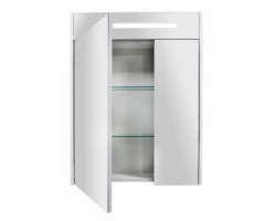 [304383] Зеркальный шкаф Акватон Сильва 50 см 1A215502SIW6L дуб фьорд +11590 ₽