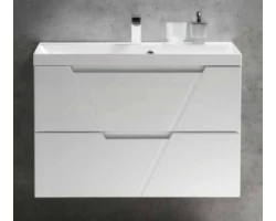 [306515] Тумба под раковину BelBagno Vittoria-900-2C-SO-BL 90 см подвесная, цвет белый глянцевый +22980 ₽