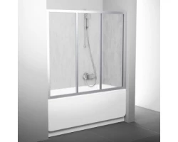 [308515] Шторка для ванн Ravak AVDP3-150, профиль сатин, витраж полистирол рейн, 40VP0U0241 +34650 ₽