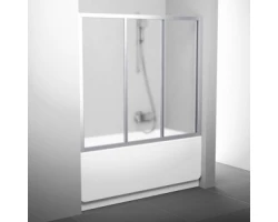 [308523] Шторка для ванн Ravak AVDP3-160, профиль сатин, витраж грейп, 40VS0U02ZG +46710 ₽