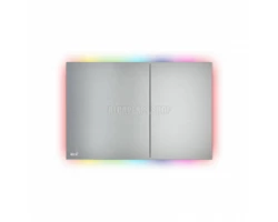 [313986] Кнопка управления AlcaPlast AIR LIGHT R с подсветкой, металл–матовый цвет радуга +46213 ₽