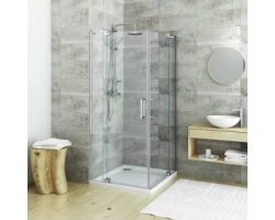 [316235] Душевой уголок Roth Elegant Neo 80 x 110 см, двустворчатый, профиль хром +74040 ₽