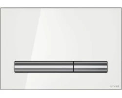 [322002] Смывная клавиша Cersanit Pilot BU-PIL/Whg/Gl, белая глянцевая стекло +8990 ₽