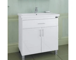 [325101] Тумба под раковину СаНта Дублин 80 223005 напольная, цвет белый +10400 ₽