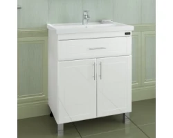 [325102] Тумба под раковину СаНта Дублин 70 223004 напольная, цвет белый +9800 ₽
