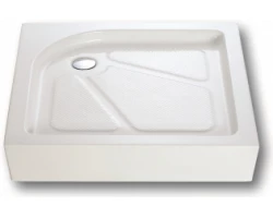 [354932] Поддон душевой Bravat Type-S2 P19 90 x 90 см квадратный, с сифоном и ножками, белый +11270 ₽