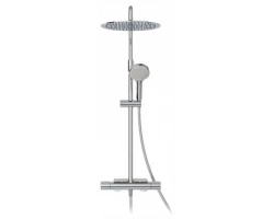 [357255] Душевая система Jacob Delafon Metro E26589-CP с полкой, термостат +70290 ₽