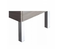 [370587] Ножки для тумбы Акватон 1A222703SI000 4 x 4 x 20 см, металл, хром, 2 шт. +1210 ₽