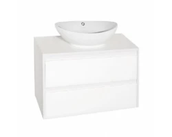 [373551] Тумба Style Line Монако ЛС-00000634 Plus, 80 см подвесная, осина/белый лакобель +28775 ₽