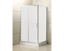 [461871] Душевой уголок BelBagno Uno 120 х 100 см, дверь раздвижная, стекло матовое, хром, UNO-AH-1-120/100-M-Cr +31878 ₽