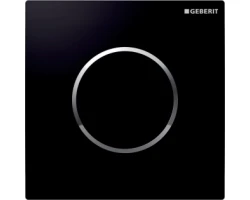 [475791] Ручной пневмопривод Geberit Type 10 для писсуара, клавиша - черный, кольцо - хром глянцевый, 116.015.KM.1 +25776 ₽