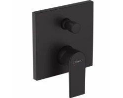 [483827] Смеситель Hansgrohe Vernis Shape для ванны и душа, черный матовый, 71468670 +15997 ₽