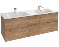 [483887] Тумба под раковину Jacob Delafon Sherwood 140 см, натуральный дуб, EB1835RU-P6 +367470 ₽