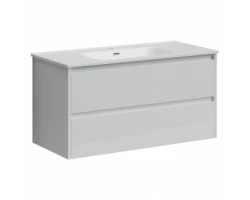 [550847] Тумба под раковину Sancos Libra 100, подвесная, белый глянец, LB100W +25900 ₽