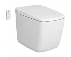 [580671] Интеллектуальный напольный унитаз Vitra V-Care Prime, крышка микролифт, с функцией биде, пульт ДУ, 7232B403-6217 +334790 ₽