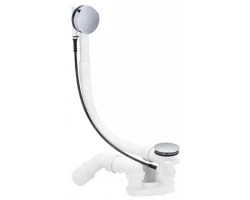 [88101] Слив-перелив Viega Simplex 285357 пластик полуавтомат для ванны, мод. 6168.45, стандартный +5796 ₽