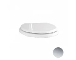 [99348] Крышка-сиденье Devon&Devon Westminster 2IBSEBIAWCR, МДФ белое лакированное/хром +27791 ₽