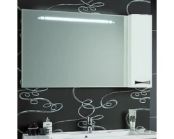 [123541] Зеркальный шкаф Акватон Диор 100, 1A167902DR01R, правое белое +15750 ₽