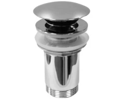 [135475] Донный клапан Ravak, клик-клак, с переливом, хром, X01373 +2340 ₽