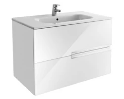 [146157] Тумба под раковину Roca Victoria Nord Ice Edition ZRU9302731, 80 см, цвет белый глянец +21752 ₽