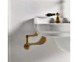 [149734] Полотенцедержатель боковой Kerasan Waldorf для раковин, 40см, цвет бронза, 740893br +14538 ₽