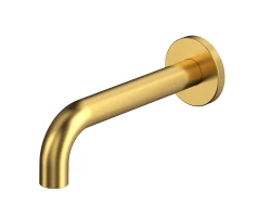 Излив настенный 210 мм WHITECROSS Y1200GLB (брашированное золото) +7076 ₽