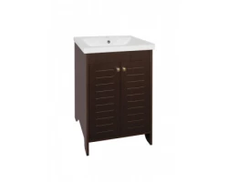 [201469] Тумба под раковину Style Line Кантри 60 ЛС-00000027, 60 см, напольная, венге +12832 ₽