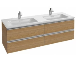 [246419] Тумба под раковину Jacob Delafon Vox 140 EB2020-RA-E16, цвет - ореховое дерево, 140*46 см +155110 ₽