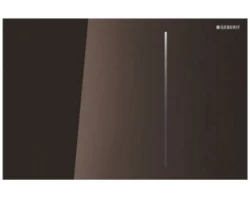 [255832] Клавиша Geberit Sigma Type 70 115.625.SQ.1, двойной смыв, стекло/алюминий, цвет умбра +36067 ₽