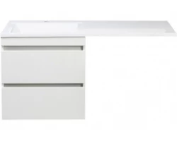 [265765] Тумба под раковину Style Line Даллас 120 CC-00000469 Люкс Plus, 120 x 48 см, подвесная, белая +13478 ₽