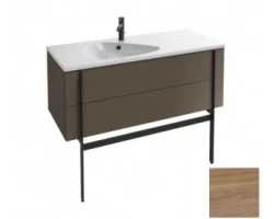 [289068] Тумба под раковину Jacob Delafon Nouvelle Vague 120 EB3035-E16, 2 ящика, цвет - ореховое дерево +137980 ₽