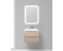 [292127] Тумба под раковину BelBagno Marino MARINO-650-2C-SO-RG-P, 65 х 45 х 55 см, Rovere Grigio - светлое дерево +18343 ₽