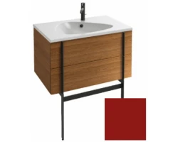 [297565] Тумба под раковину Jacob Delafon Nouvelle Vague 80 EB3030-M69, цвет - темно-красный матовый +166960 ₽