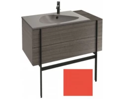 [297689] Тумба под раковину Jacob Delafon Nouvelle Vague 100 EB3031-S44, с выступом, цвет - алый сатин +197240 ₽