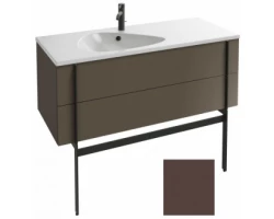 [298581] Тумба под раковину Jacob Delafon Nouvelle Vague 120 EB3035-M59, 2 ящика, цвет - ледяной коричневый матовый +188600 ₽
