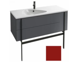 [298805] Тумба под раковину Jacob Delafon Nouvelle Vague 120 EB3036-M69, 3 ящика, цвет - темно-красный матовый +229340 ₽