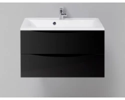 [301587] Тумба под раковину BelBagno Marino MARINO-700-2C-SO-NL-P, 70 х 45 х 55 см, Nero Lucido - черный глянец +19450 ₽