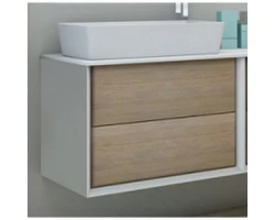 [306047] Тумба под раковину Cezares Bellagio 54716 70 см подвесная, цвет rovere tabacco +44890 ₽