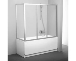 [307254] Боковая стенка шторки на ванну Ravak APSV-80, профиль сатин, витраж грейп, 95040U02ZG +18540 ₽