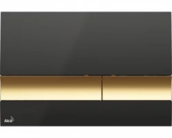 [313976] Кнопка управления AlcaPlast M1728-5 черная/золотая +14175 ₽