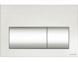 [322469] Смывная клавиша Cersanit Presto BU-PRE/Wh, белый пластик +2990 ₽