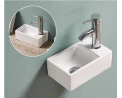 [340027] Раковина-столешница Jacob Delafon Nouvelle Vague EB3020-DE1, 80 см, стеклянная, белая, матовая +391410 ₽