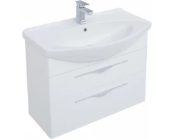 [337695] Тумба под раковину Aquanet Ирвин 85, 203972, белый глянец +17048 ₽